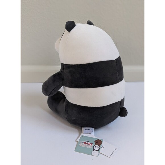 Miniso Life Cartoon Network We Bare Bears Sitting Panda Stuffed Plush Animal 11" - Picture 4 of 9